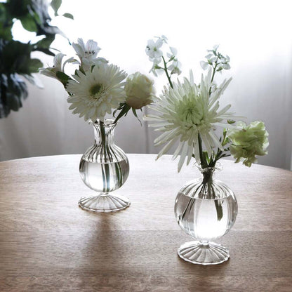 Cambridge Ella 7" Bud Vase Set of 2 - Clear by Beatriz Ball 1