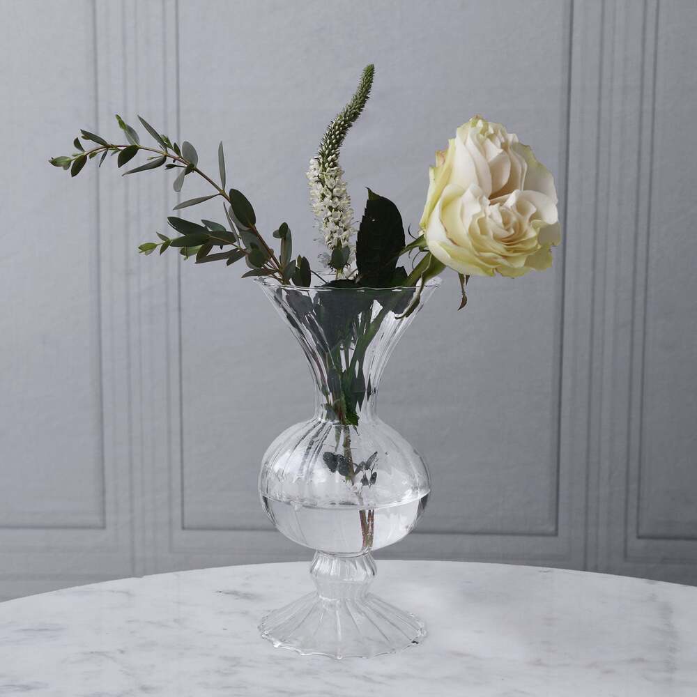 Cambridge Flora Flower Vase Set of 2 - Clear by Beatriz Ball 1