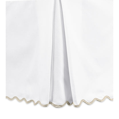 Camilla Pique Bed Skirt Dune 