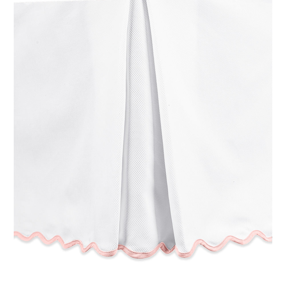 Camilla Pique Bed Skirt Pink 