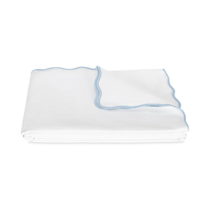 Camilla Pique Coverlet Light Blue 