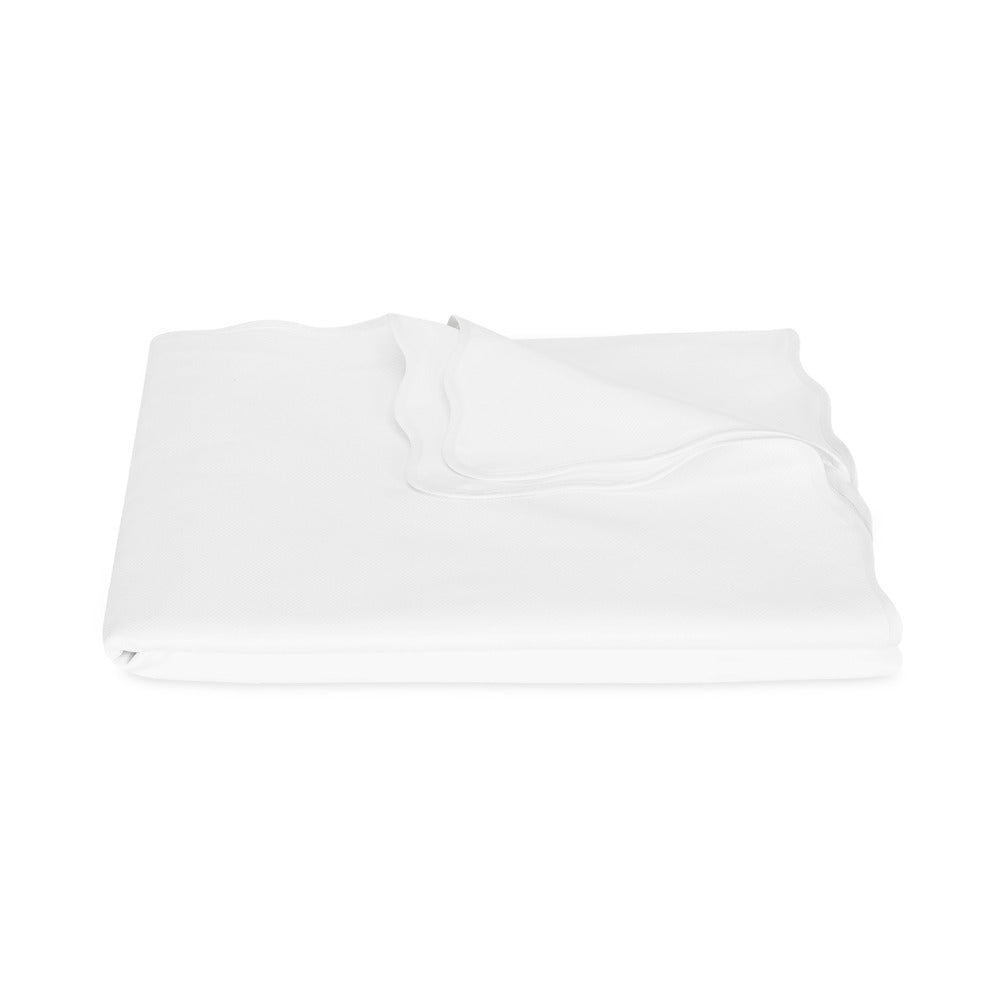 Camilla Pique Coverlet White 