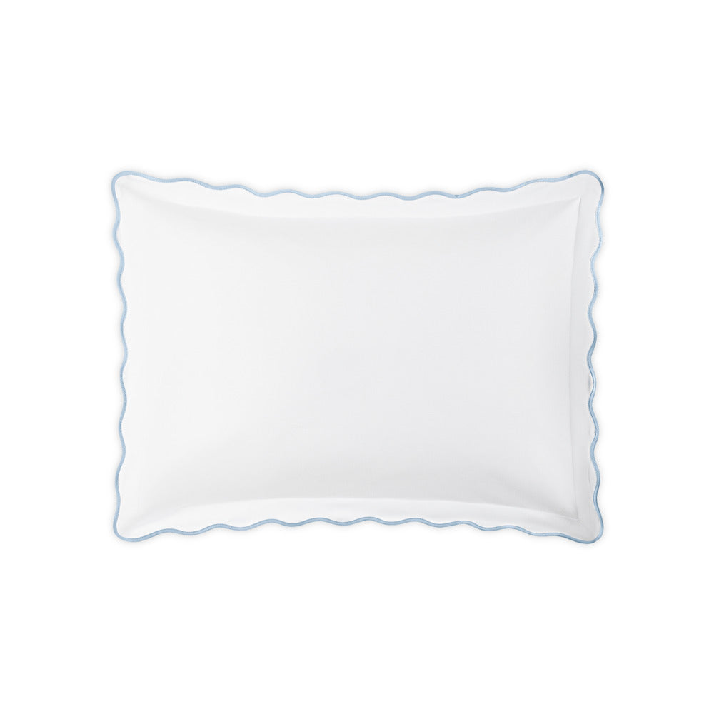 Camilla Pique Sham Light Blue Standard 