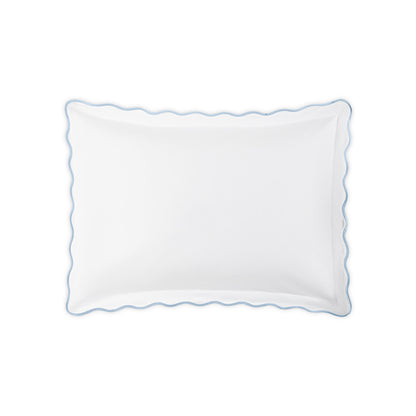 Camilla Pique Sham Light Blue Standard 