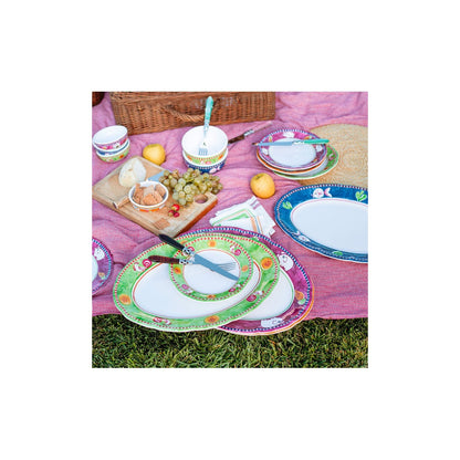 Campagna Melamine Platter Green by Vietri 2