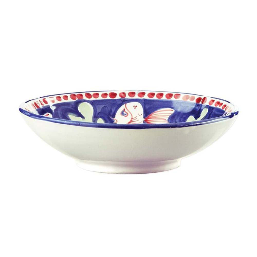 Campagna Pesce Coupe Pasta Bowl by VIETRI 