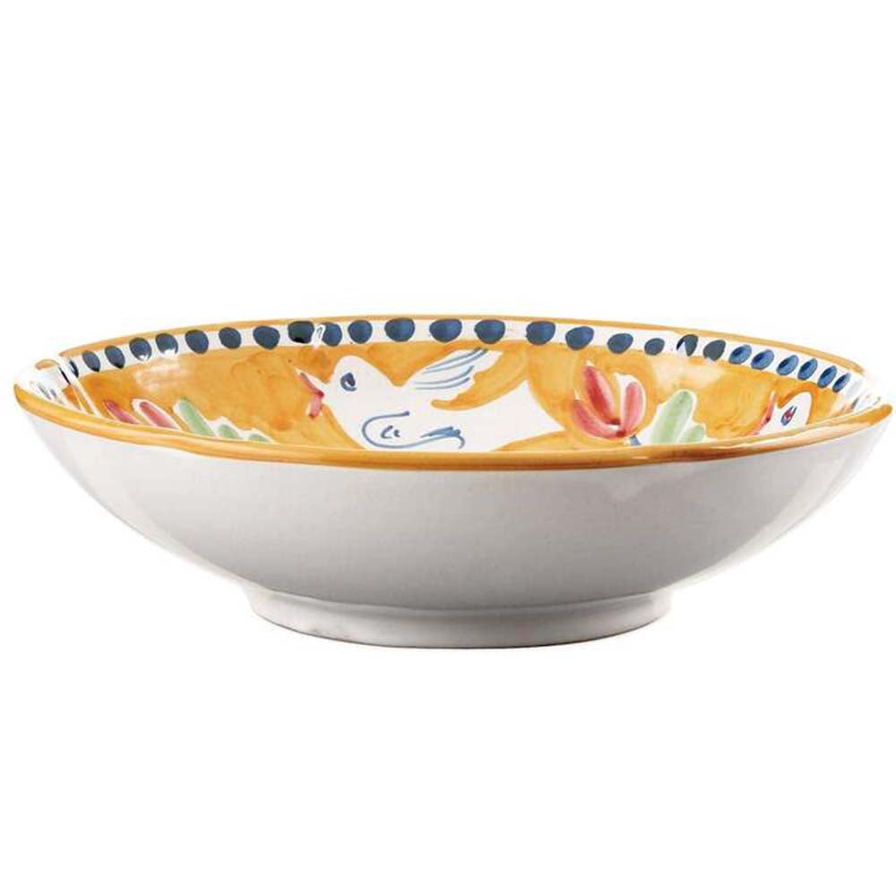 Campagna Uccello Coupe Pasta Bowl by VIETRI 