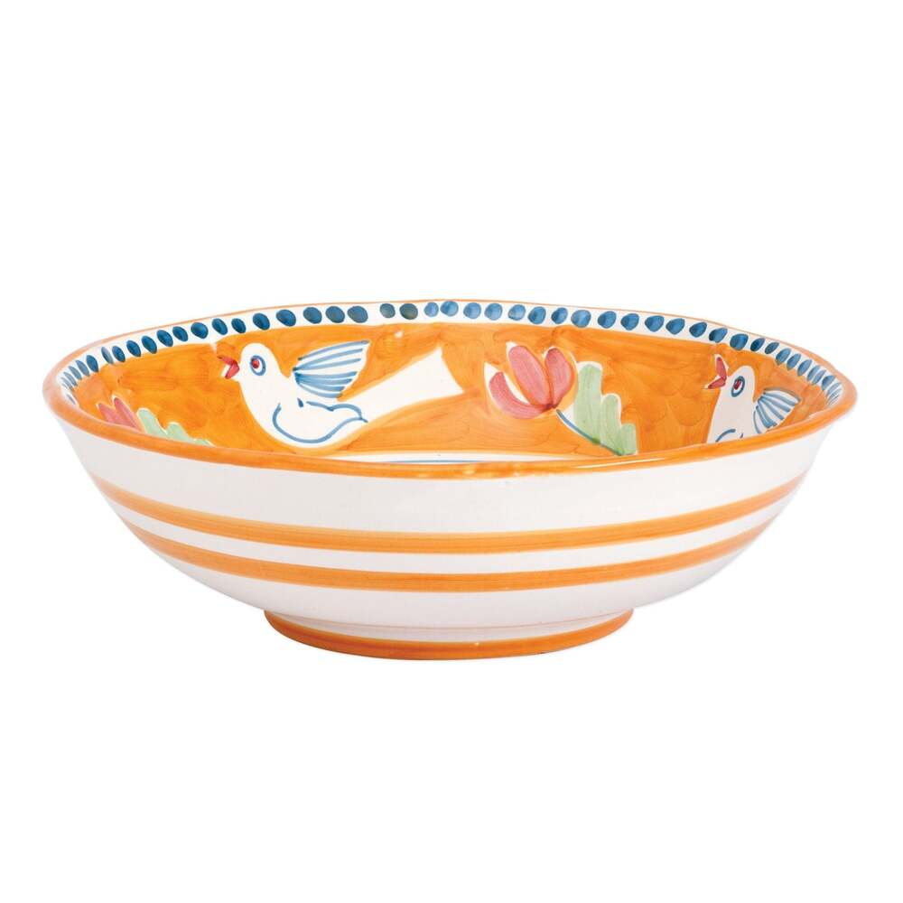 Campagna Uccello Large Serving Bowl by VIETRI 