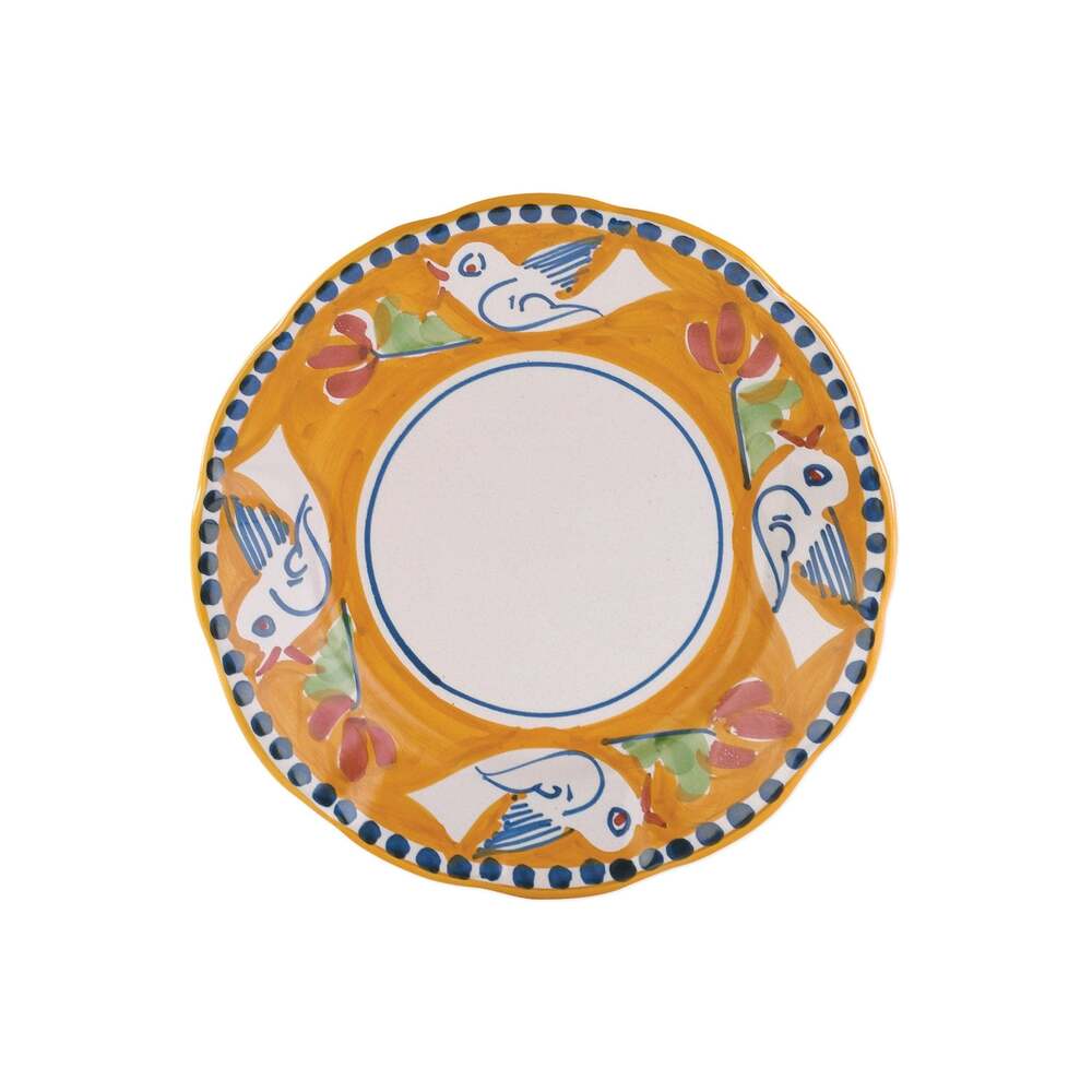 Campagna Uccello Salad Plate by VIETRI 