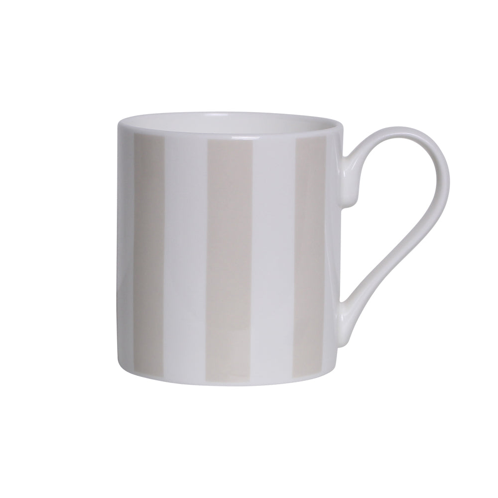 Cappuccino Stripe Fine China Mug - 280ml by Addison Ross
