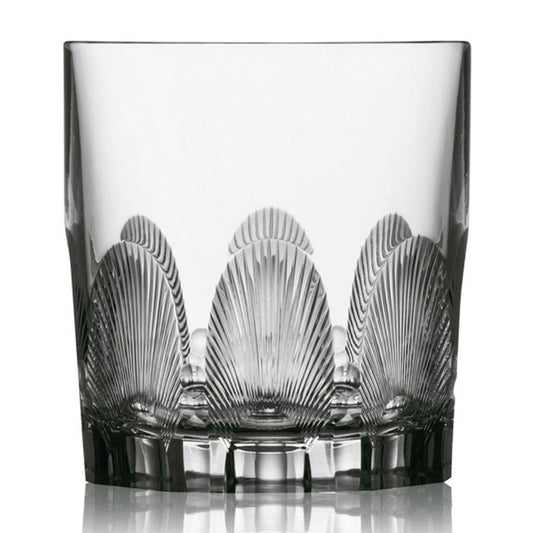 Captiva Clear Double Old Fashioned Glass by Varga Crystal 