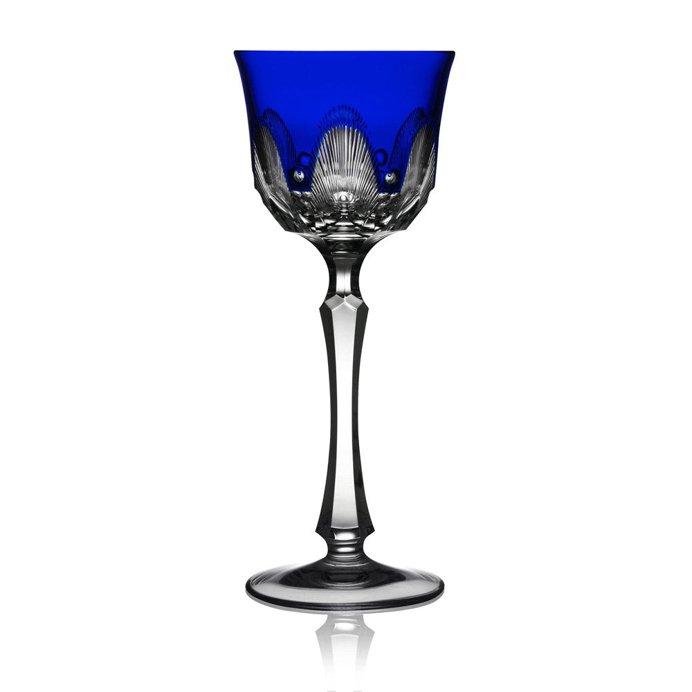 Captiva Cobalt Wine Hock by Varga Crystal 