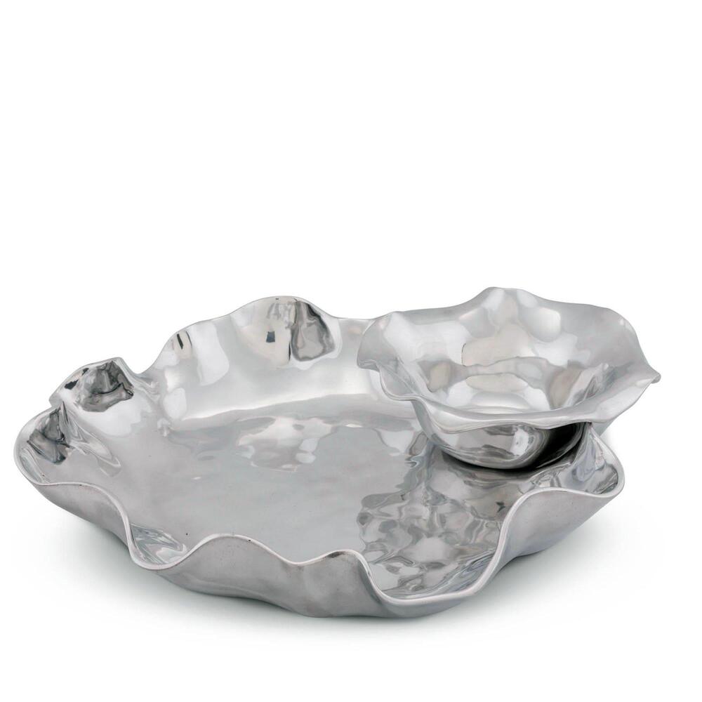 Carmel Chip and Dip Tray Set by Arthur Court Designs