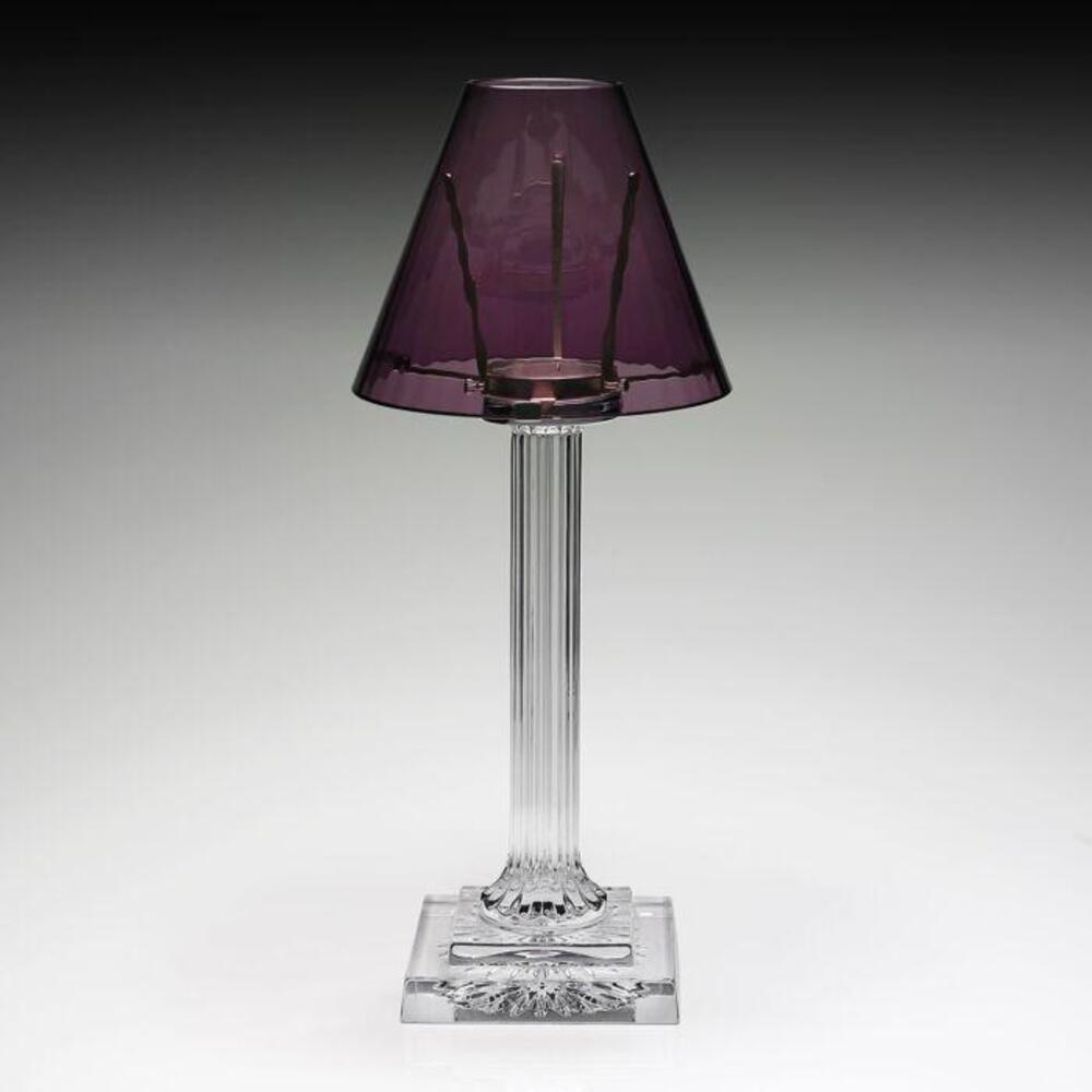 Carmen Candle Lamp Amethyst by William Yeoward 3