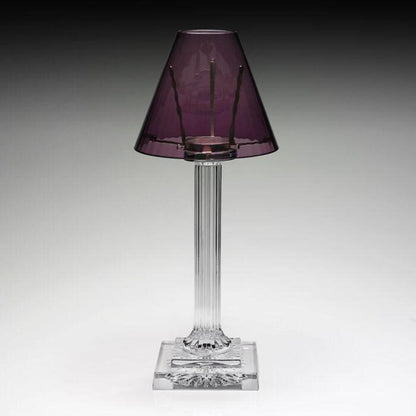 Carmen Candle Lamp Amethyst by William Yeoward 3