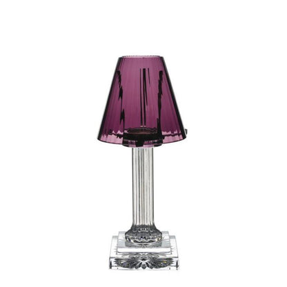 Carmen Candle Lamp Amethyst by William Yeoward 