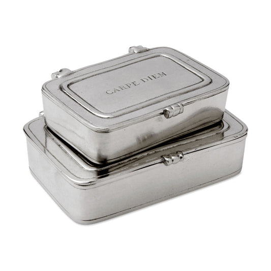"Carpe Diem" Box, Small by Match Pewter 1