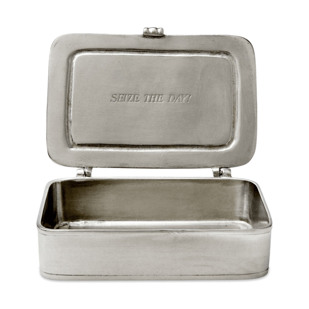 "Carpe Diem" Box, Small by Match Pewter 2