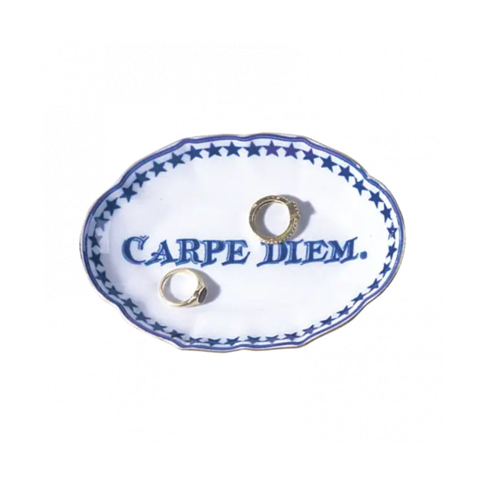"Carpe Diem" Ring Tray by Mottahedeh 