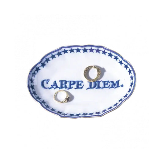 "Carpe Diem" Ring Tray by Mottahedeh 
