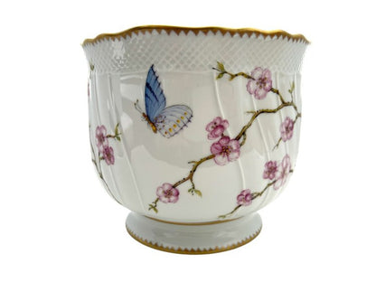 CBC1 - Cherry Blossom Large Round Cachepot by Anna Weatherley