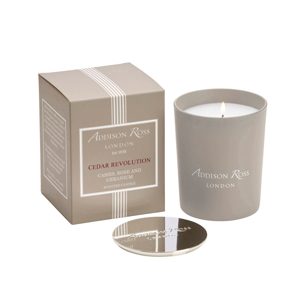 Cedar Revolution Scented Candle by Addison Ross