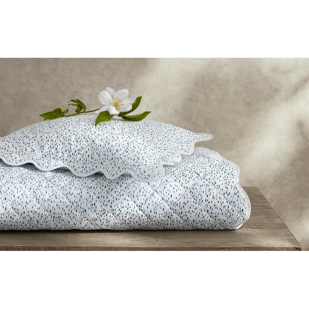 Celine Fitted Sheet Prussian Blue 10