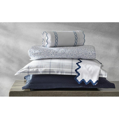 Celine Fitted Sheet Prussian Blue 12
