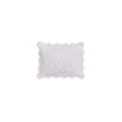 Celine Sham Pink Quilted Boudoir 