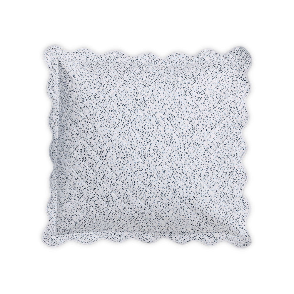 Celine Sham Prussian Blue Quilted Euro 