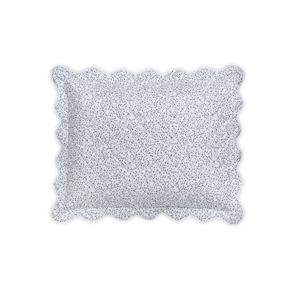 Celine Sham Prussian Blue Quilted Standard 