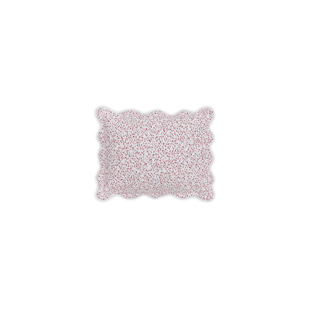 Celine Sham Redberry Quilted Boudoir 