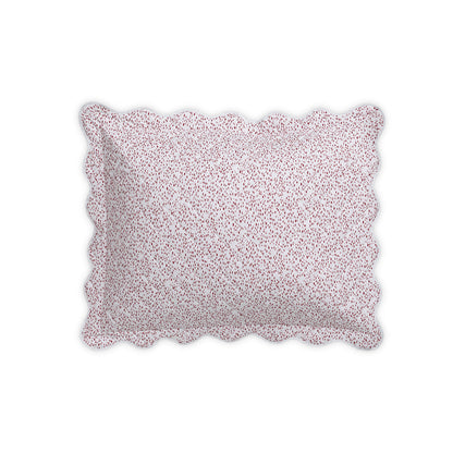 Celine Sham Redberry Quilted Standard 
