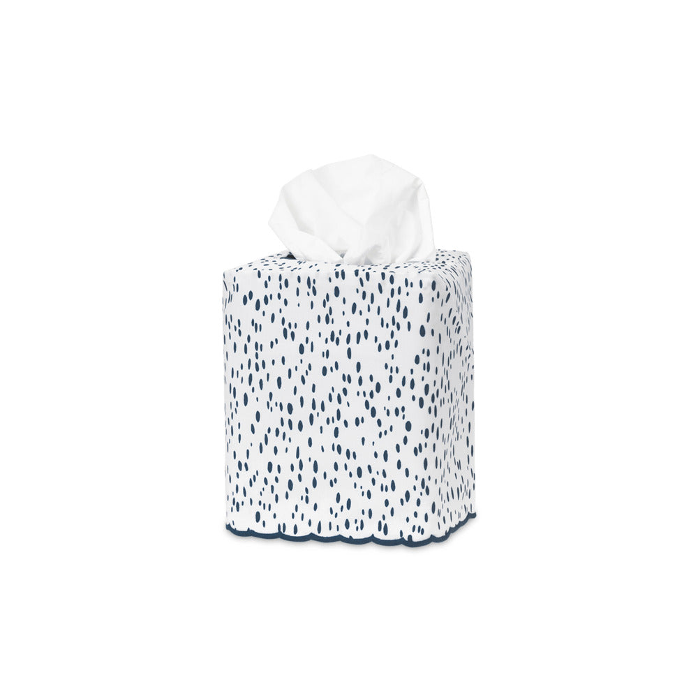 Celine Tissue Box Cover Prussian Blue 
