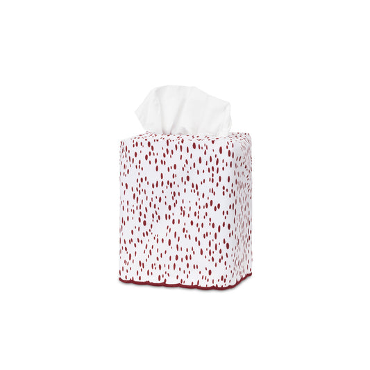Celine Tissue Box Cover Redberry 