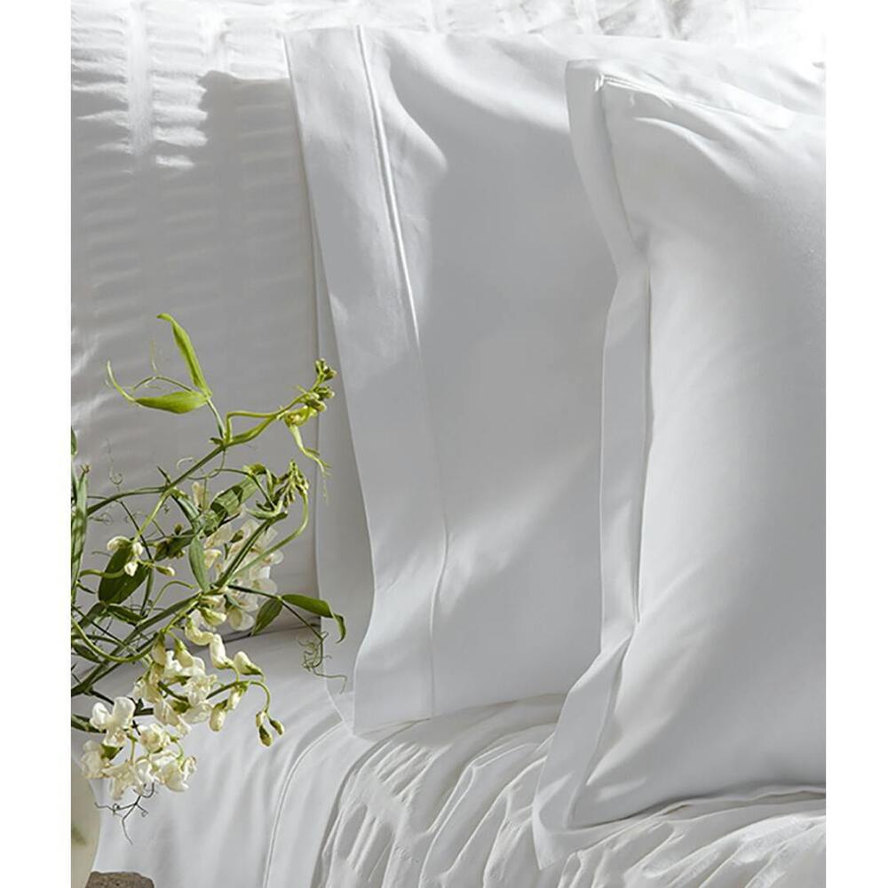Ceylon Fitted Sheet White 2