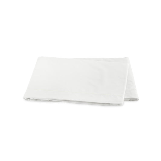 Ceylon Satin Stitch Flat Sheet Bone 