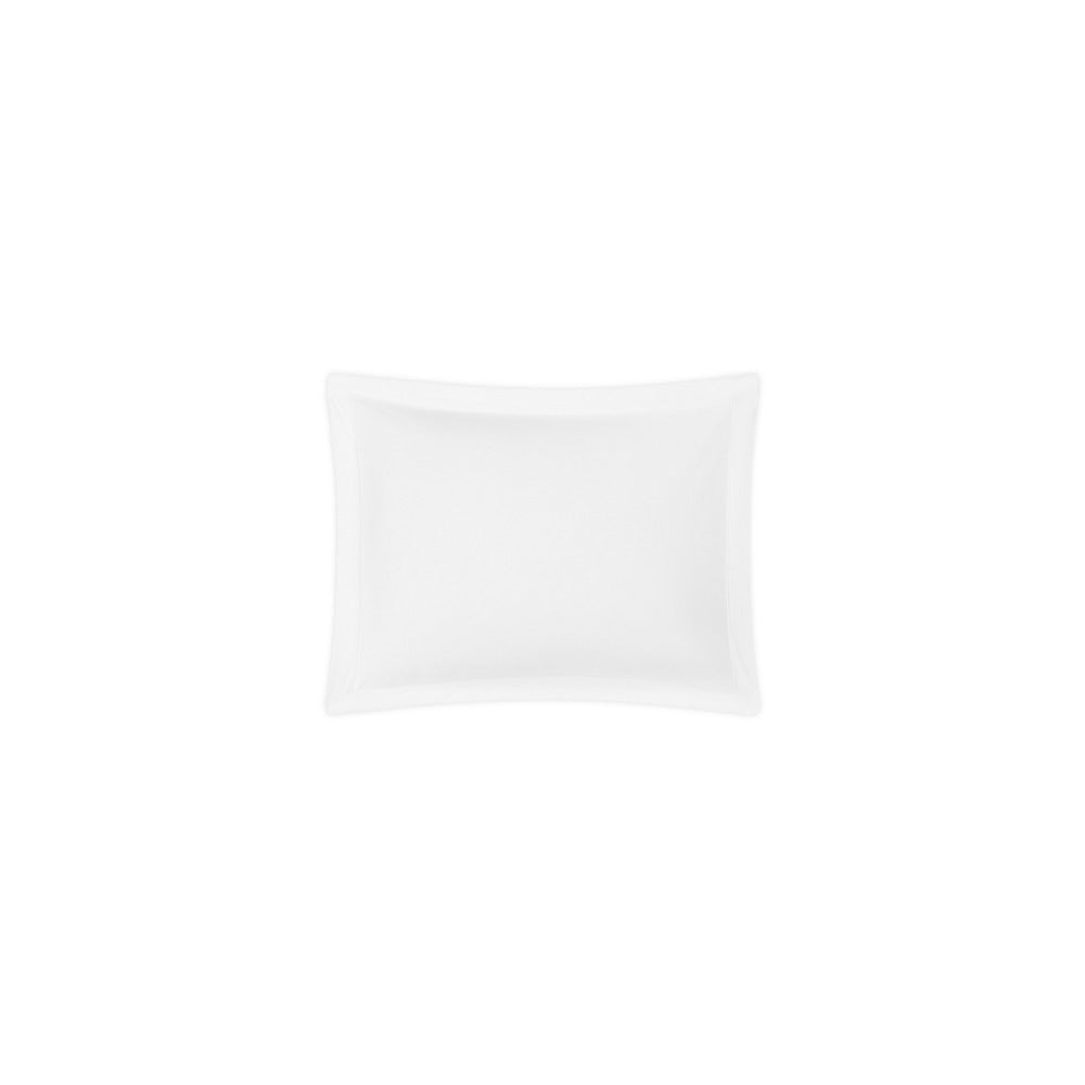 Ceylon Satin Stitch Sham White Boudoir 