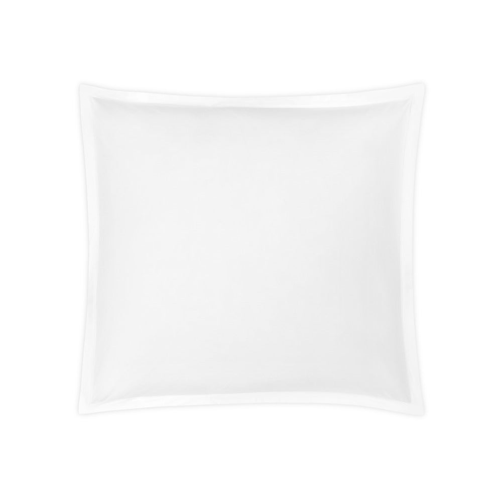 Ceylon Satin Stitch Sham White Euro 