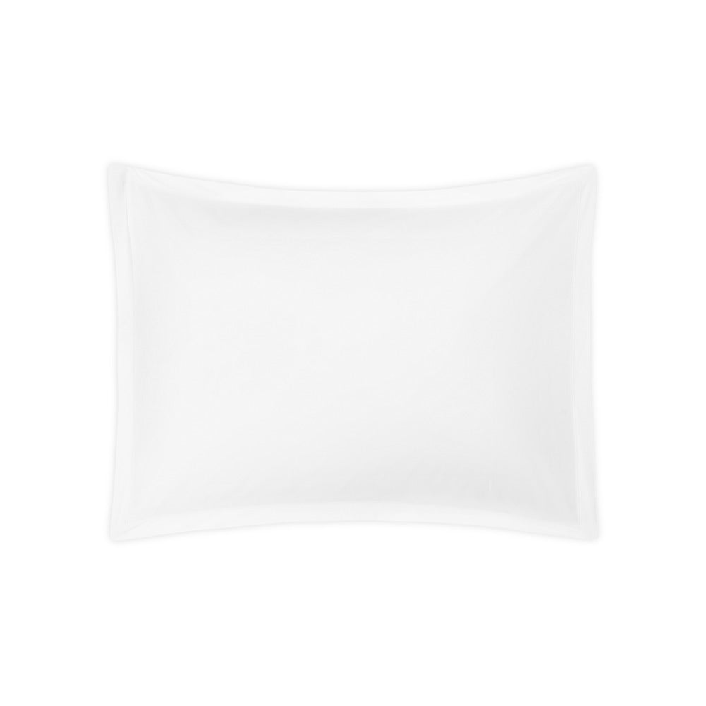 Ceylon Satin Stitch Sham White Standard 