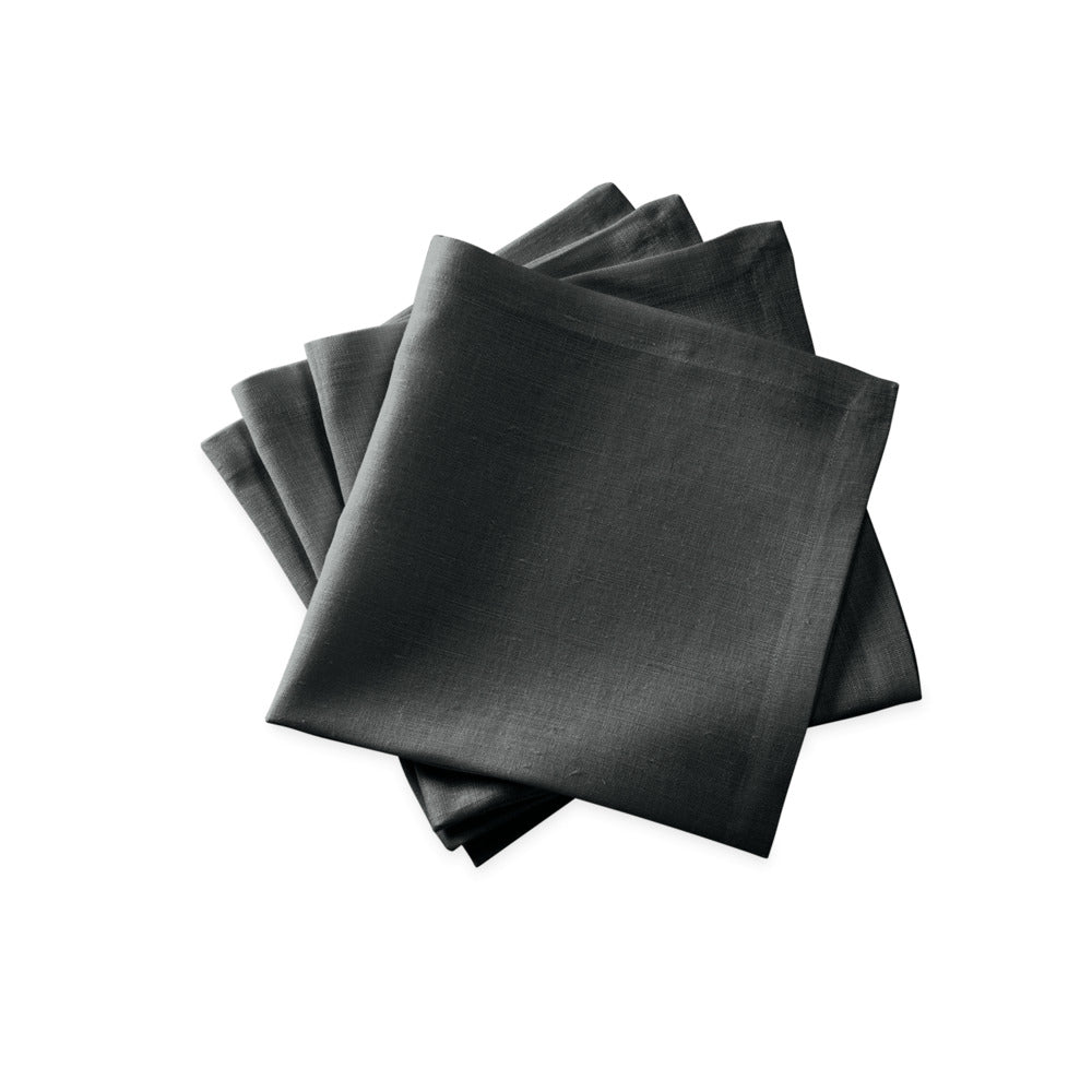 Chamant Napkin set of 4 Charcoal 