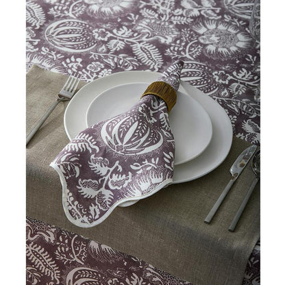 Chamant Tablecloth Silver 10