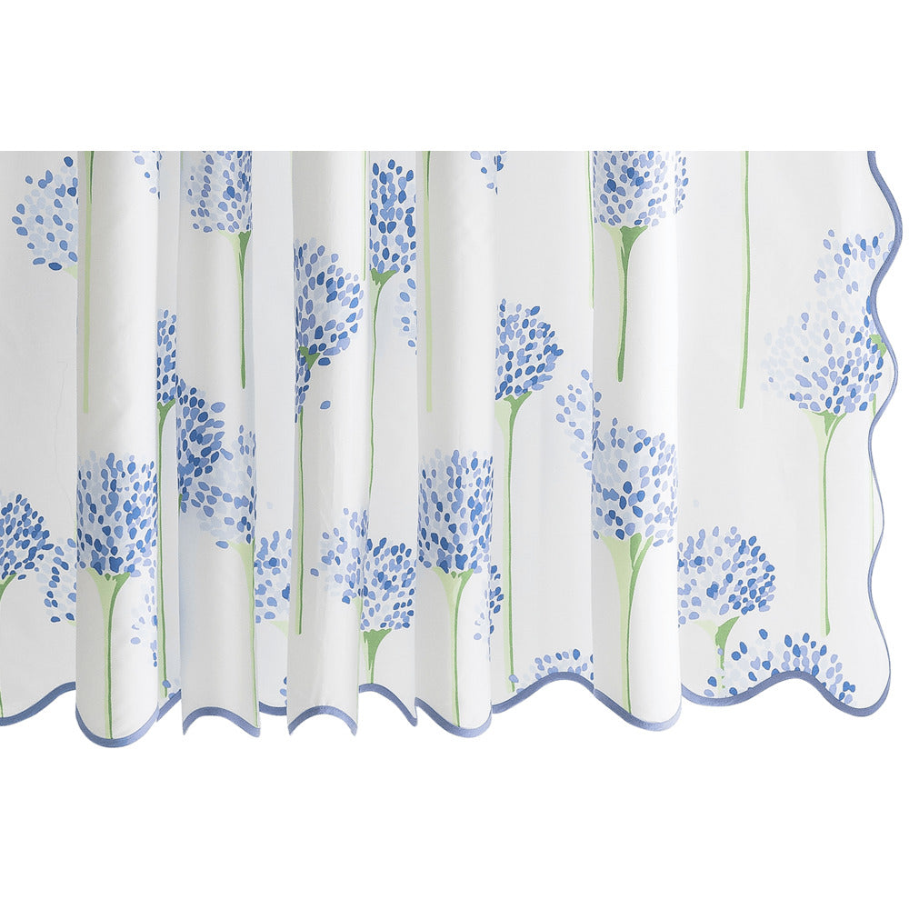 Charlotte 72" W x 72" L Shower Curtain Azure 