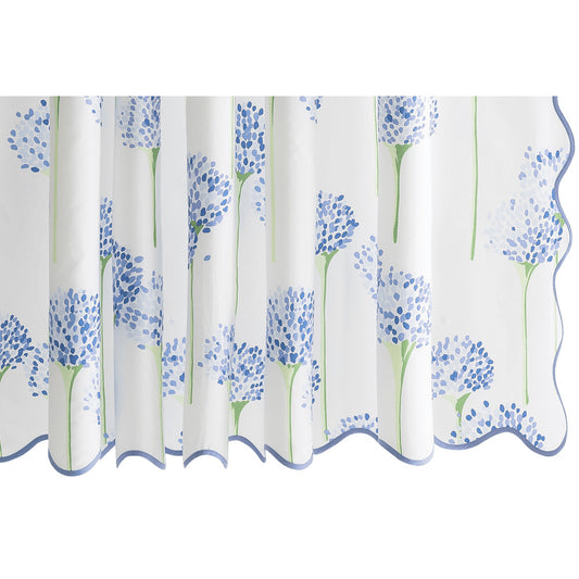 Charlotte 72" W x 72" L Shower Curtain Azure 
