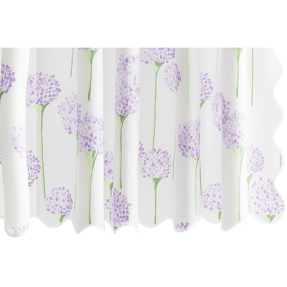 Charlotte 72" W x 72" L Shower Curtain Lavender 
