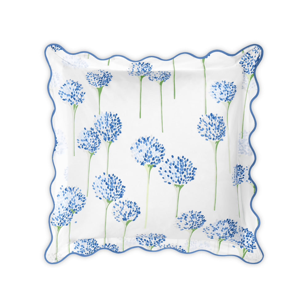 Charlotte Sham Azure Euro 