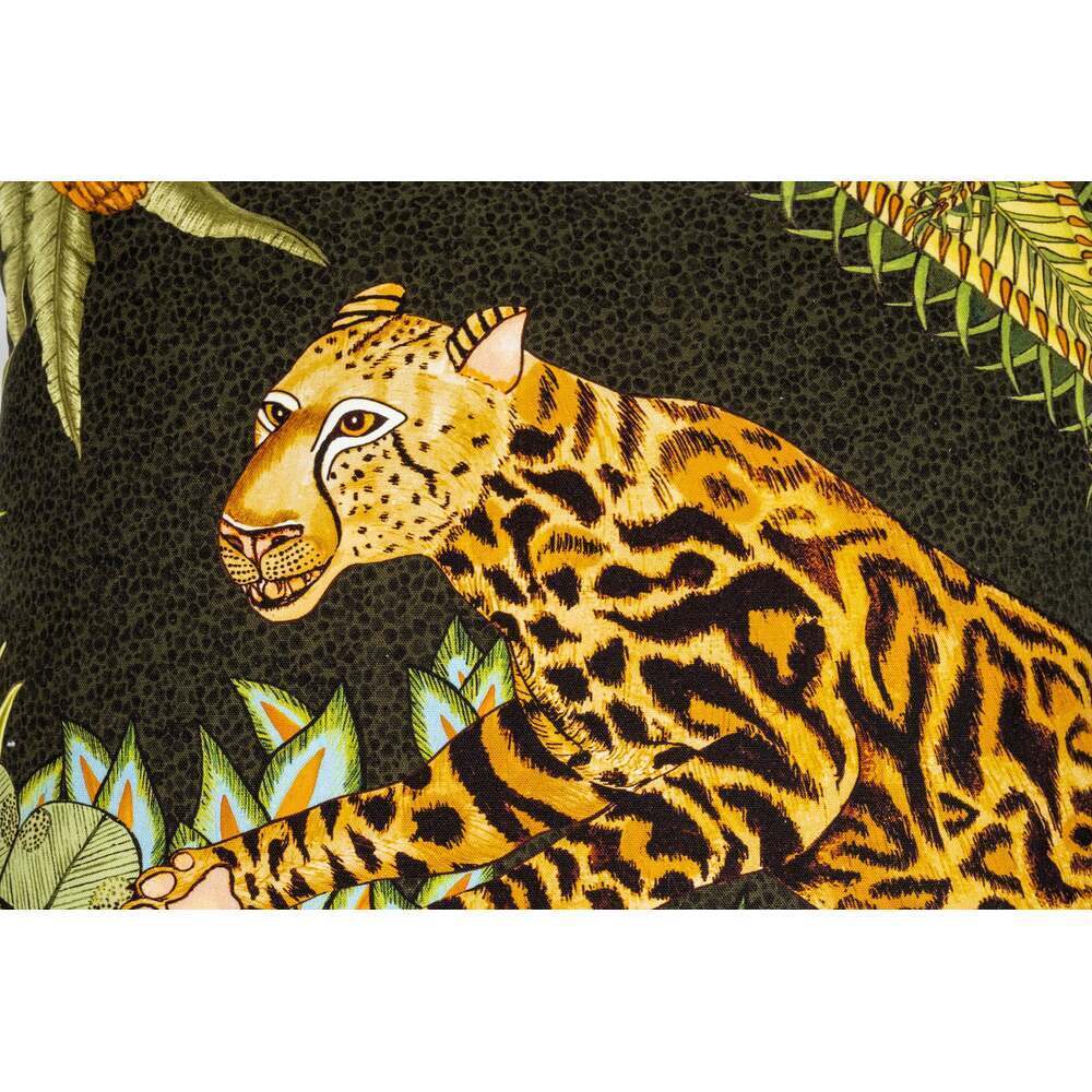 Cheetah Kings Forest Pillow Cotton by Ngala Trading Company Additional Image - 3