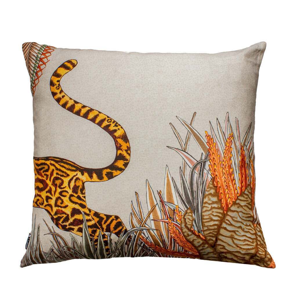 Cheetah Kings Forest Pillow Cotton by Ngala Trading Company Additional Image - 4