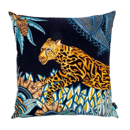 Cheetah Kings Forest Pillow Cotton by Ngala Trading Company