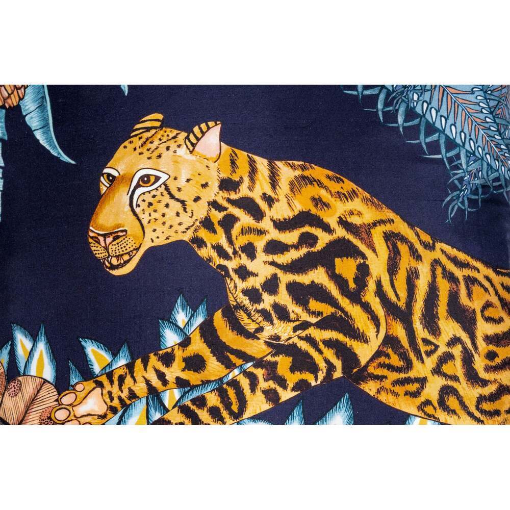 Cheetah Kings Forest Pillow Silk by Ngala Trading Company Additional Image - 13